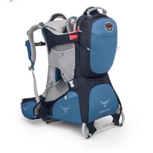 Osprey Poco AG Plus Blue and Black Backpack